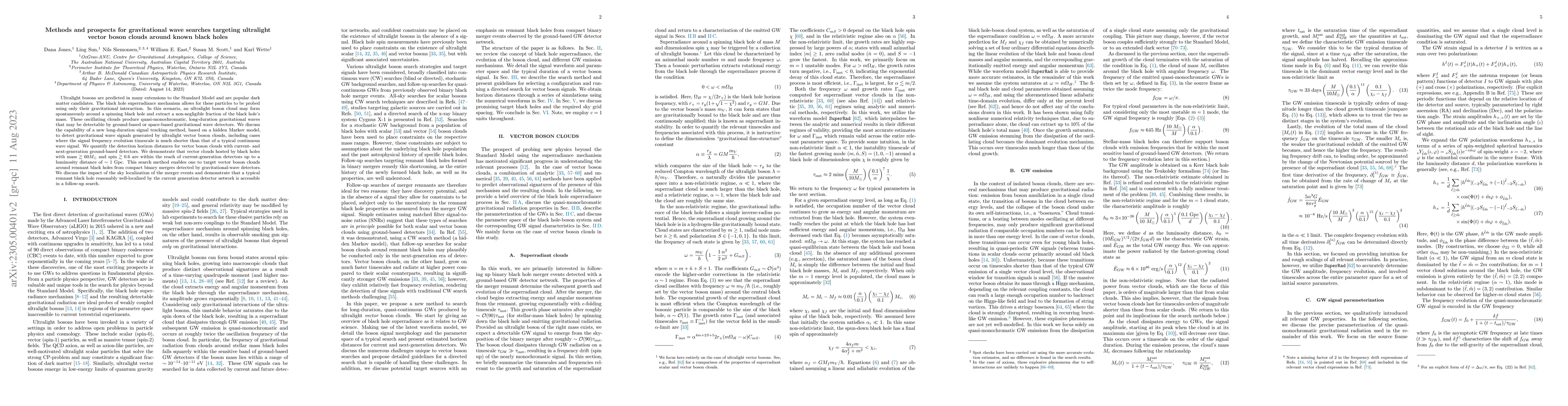 Thumbnail for Methods and prospects for gravitational wave searches targeting
  ultralight vector boson clouds around known black holes