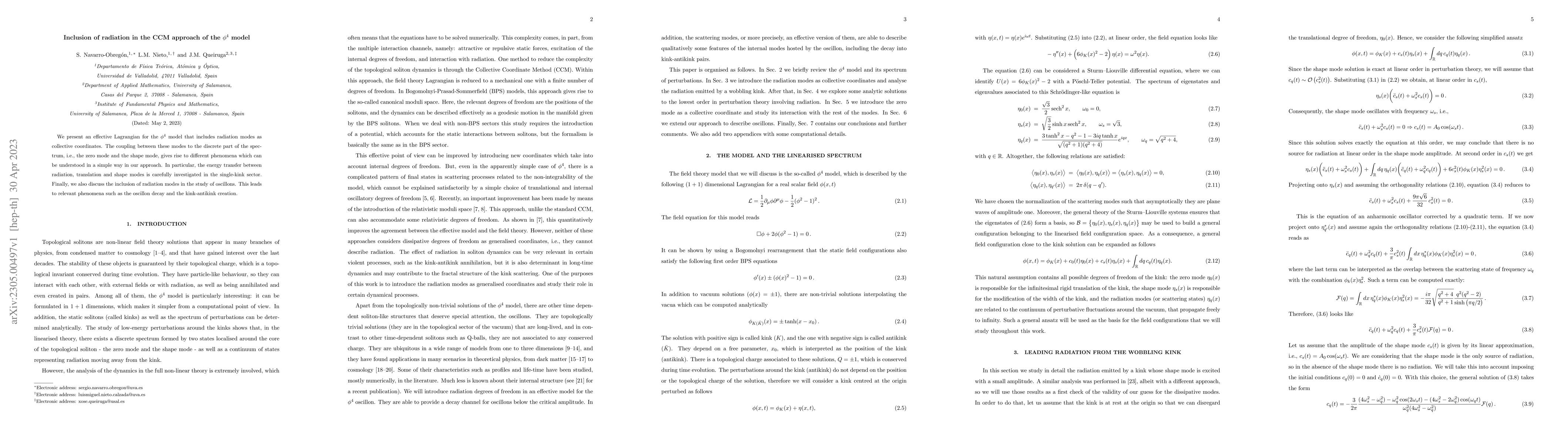 Thumbnail for Inclusion of radiation in the CCM approach of the $\phi^4$ model