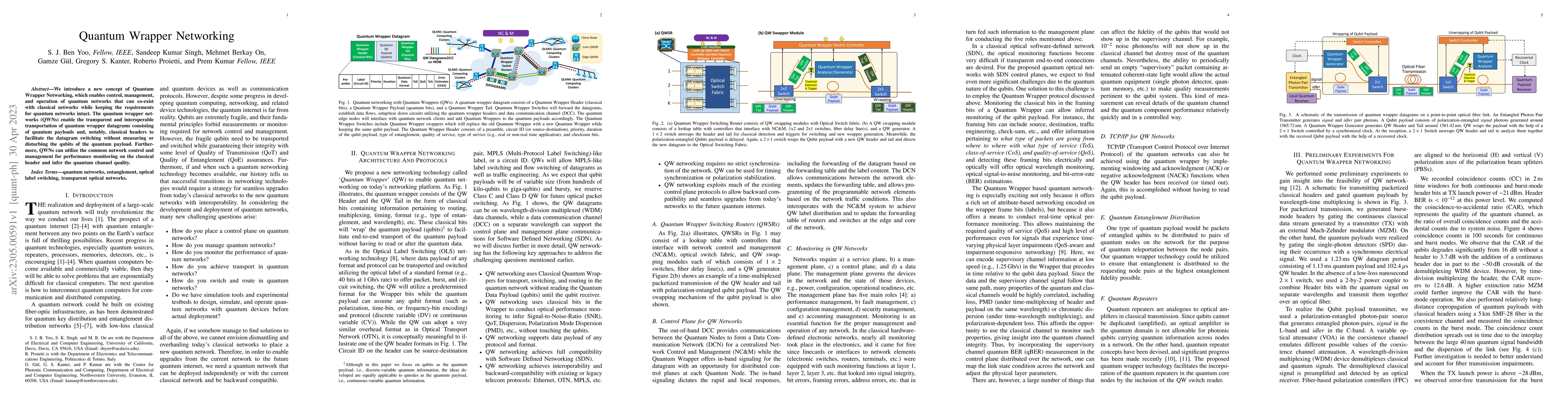 Thumbnail for Quantum Wrapper Networking