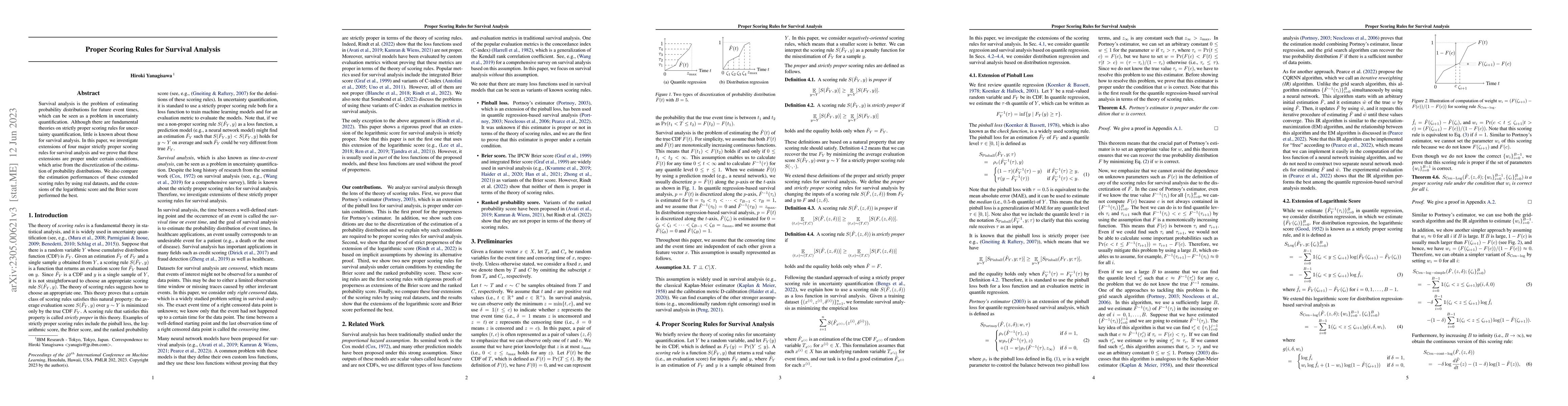 Thumbnail for Proper Scoring Rules for Survival Analysis