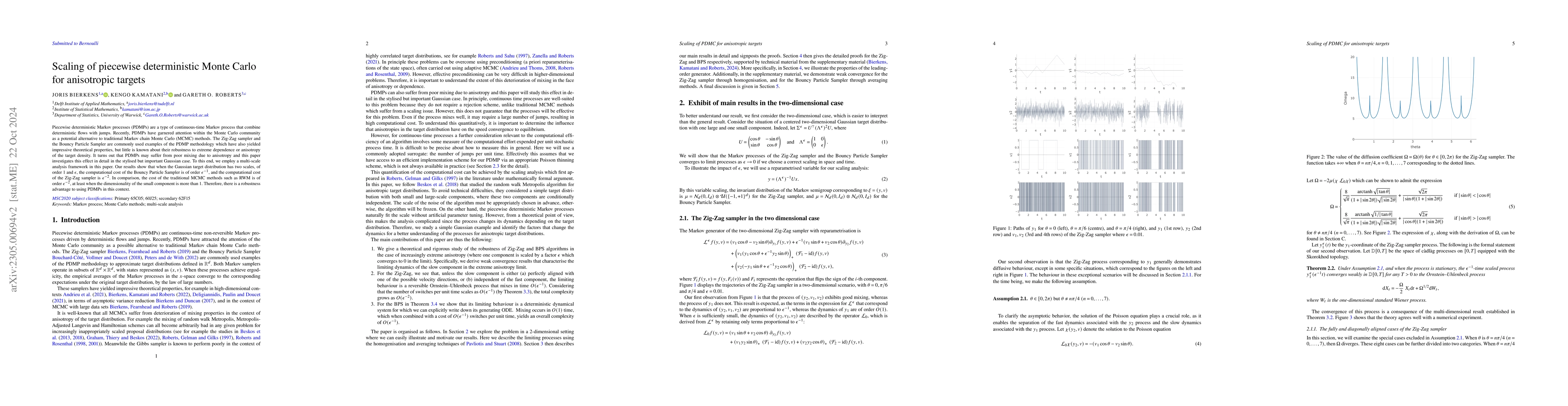 Thumbnail for Scaling of Piecewise Deterministic Monte Carlo for Anisotropic Targets