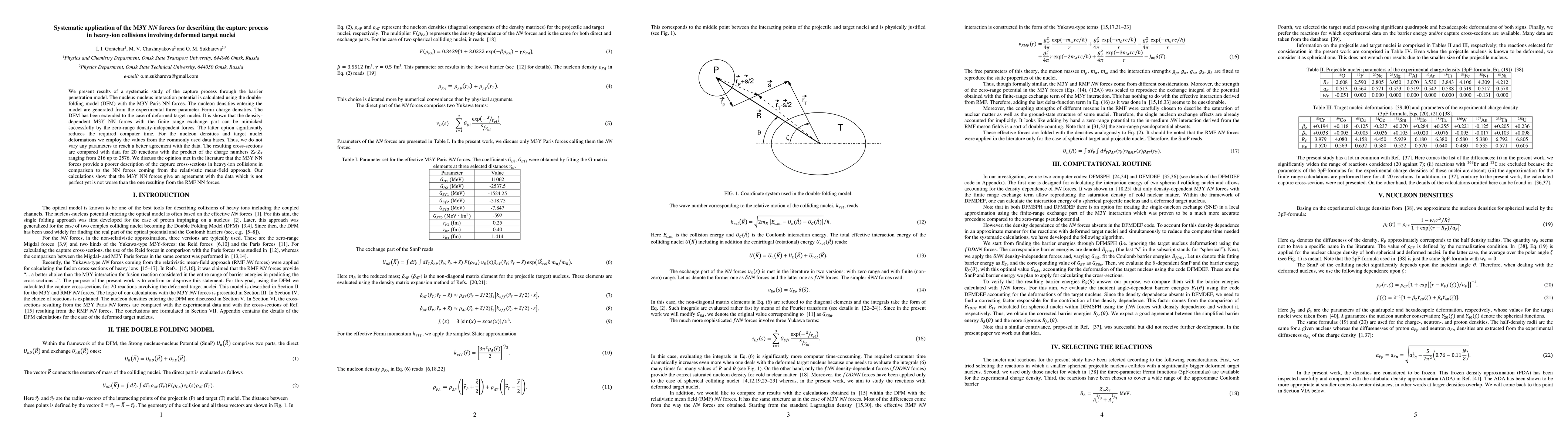 Thumbnail for Systematic application of the M3Y NN forces for describing the capture
  process in heavy-ion collisions involving deformed target nuclei