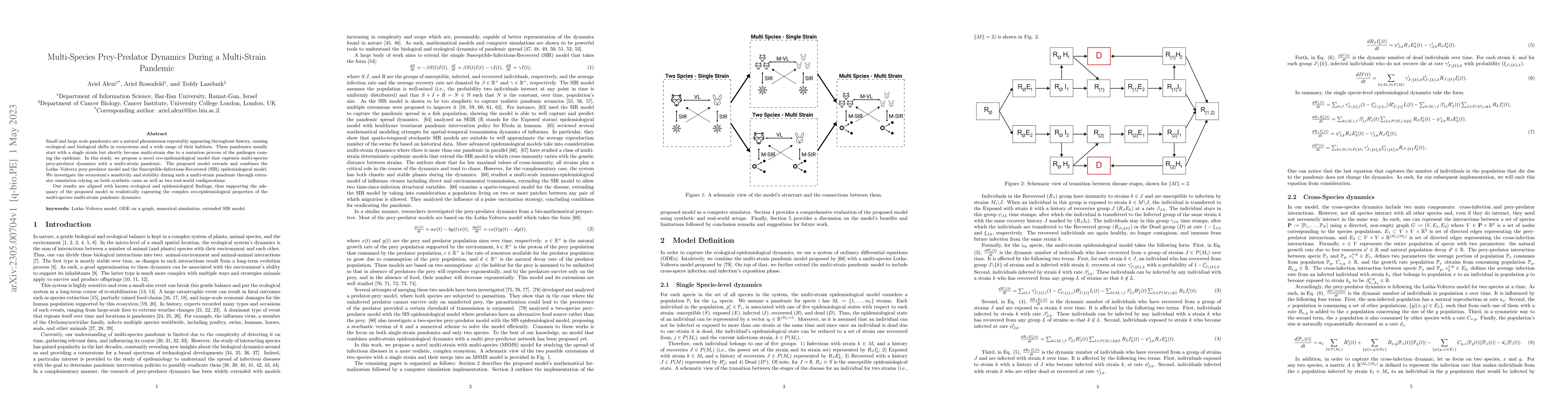 Thumbnail for Multi-Species Prey-Predator Dynamics During a Multi-Strain Pandemic