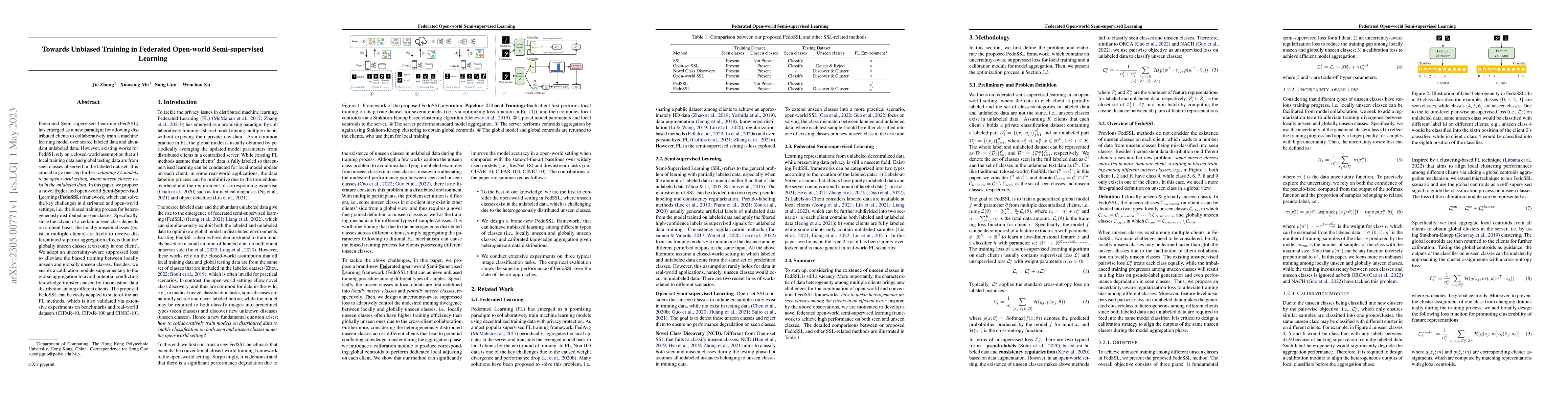 Thumbnail for Towards Unbiased Training in Federated Open-world Semi-supervised
  Learning