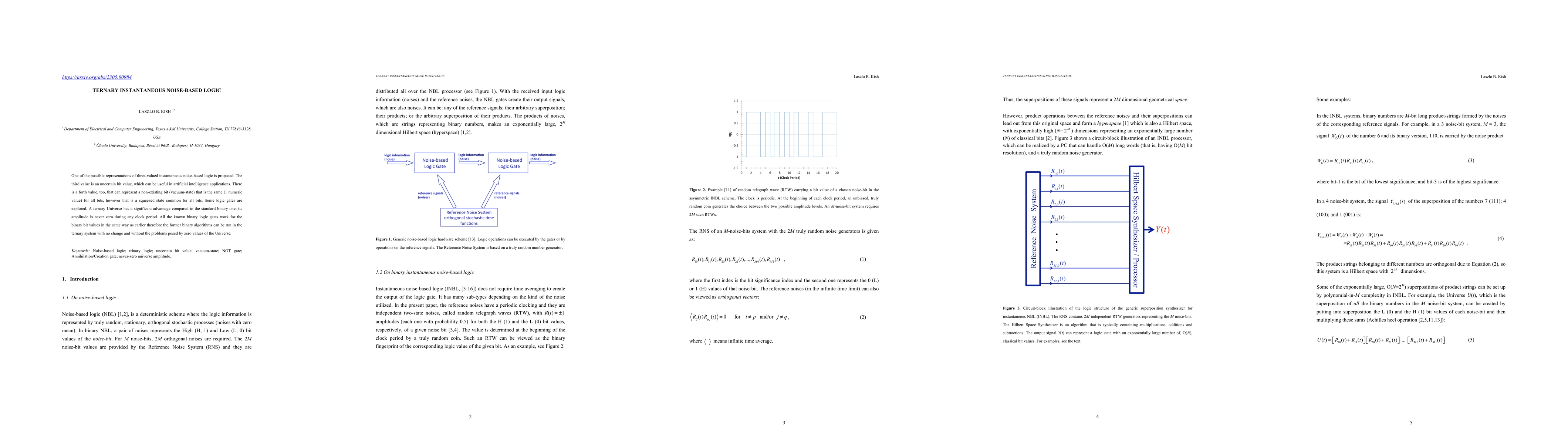 Thumbnail for Ternary Instantaneous Noise-based Logic
