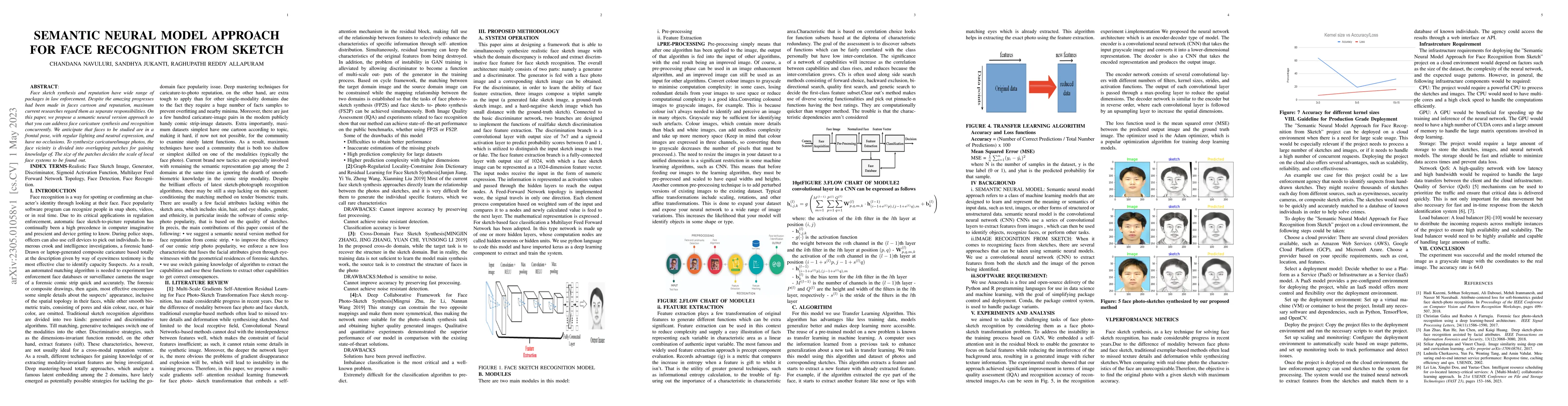 Thumbnail for semantic neural model approach for face recognition from sketch