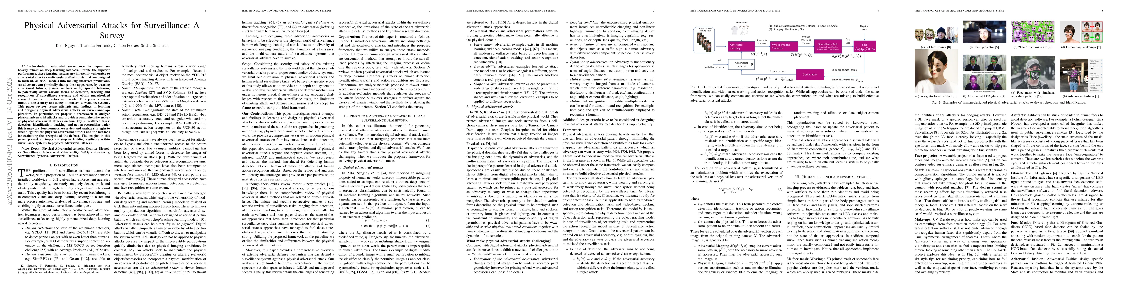Thumbnail for Physical Adversarial Attacks for Surveillance: A Survey
