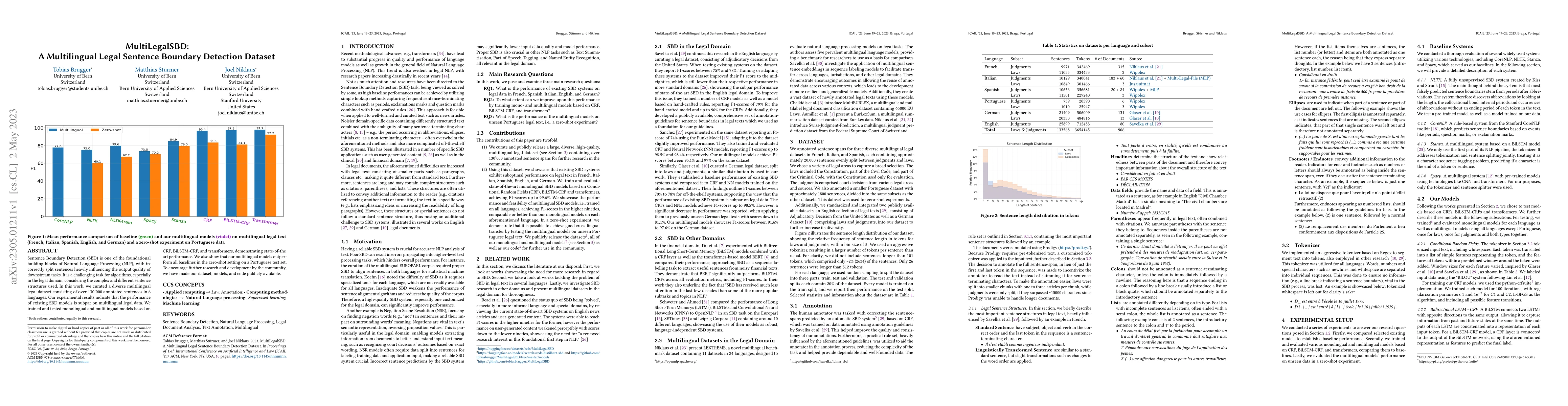 Thumbnail for MultiLegalSBD: A Multilingual Legal Sentence Boundary Detection Dataset