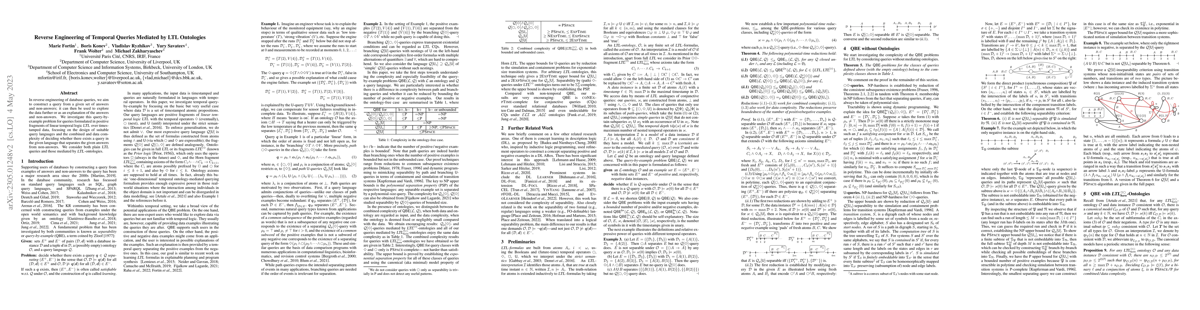Thumbnail for Reverse Engineering of Temporal Queries Mediated by LTL Ontologies