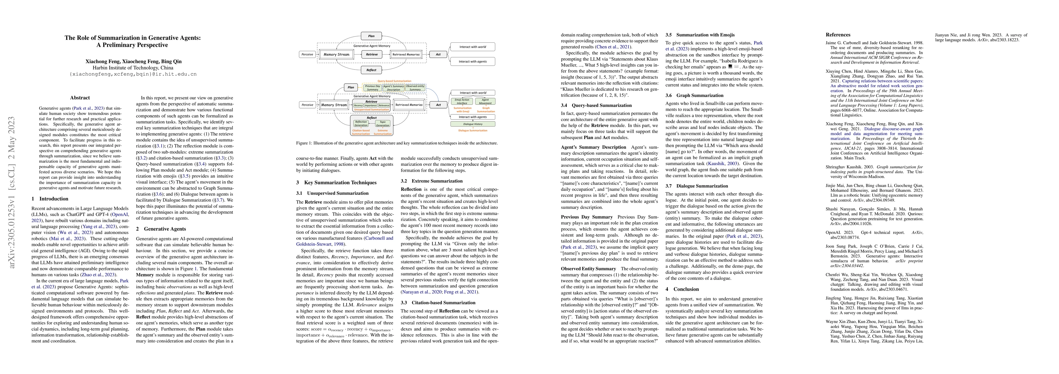 Thumbnail for The Role of Summarization in Generative Agents: A Preliminary
  Perspective