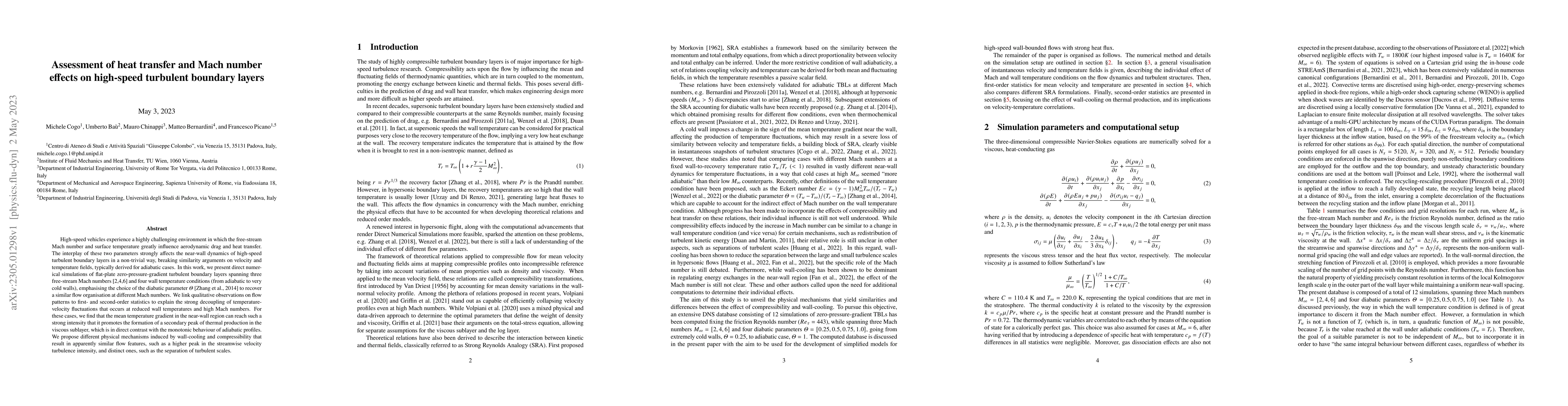 Thumbnail for Assessment of heat transfer and Mach number effects on high-speed
  turbulent boundary layers