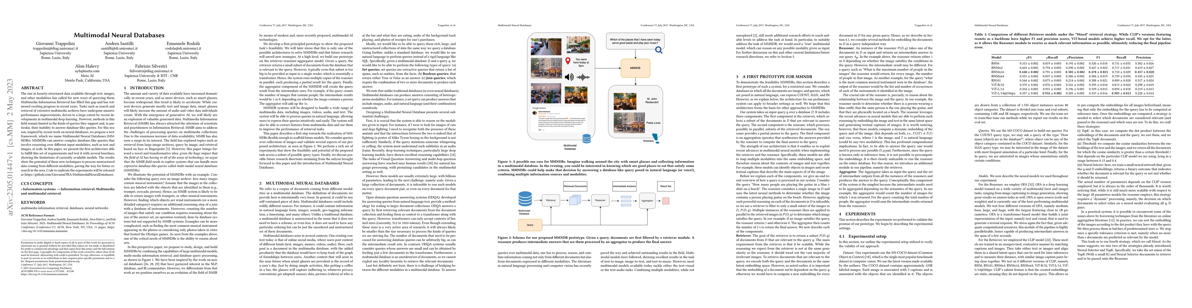Thumbnail for Multimodal Neural Databases