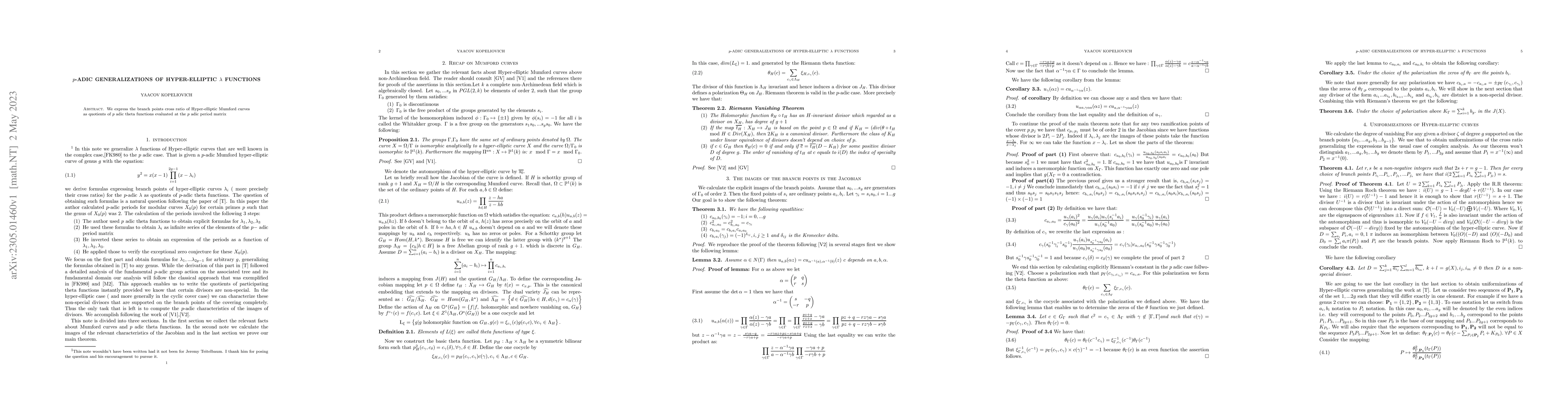 Thumbnail for P-adic generalizations of hyper-elliptic functions