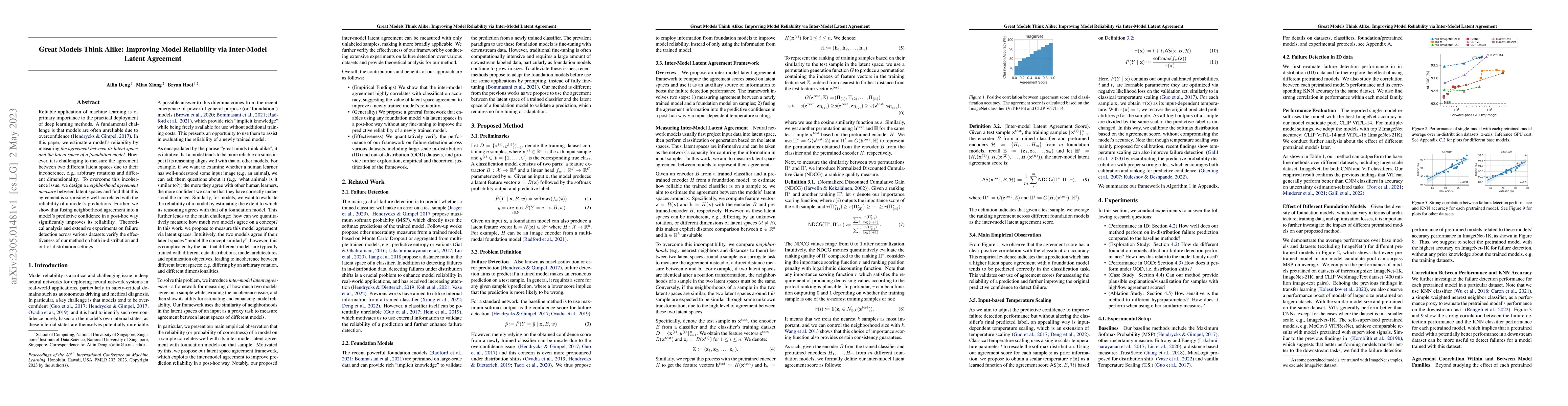 Thumbnail for Great Models Think Alike: Improving Model Reliability via Inter-Model
  Latent Agreement