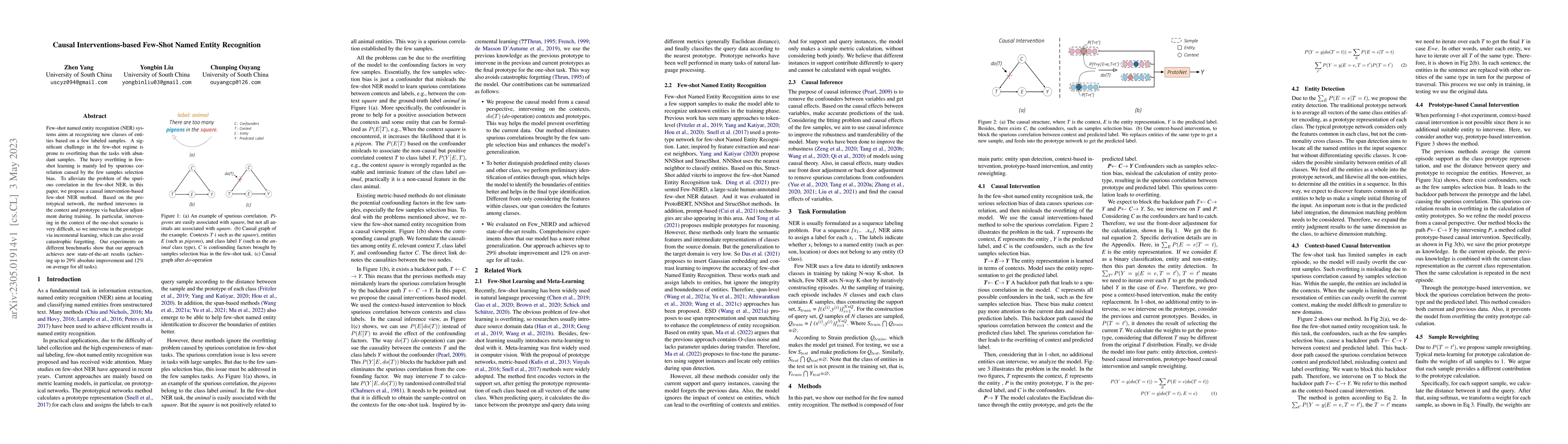 Thumbnail for Causal Interventions-based Few-Shot Named Entity Recognition