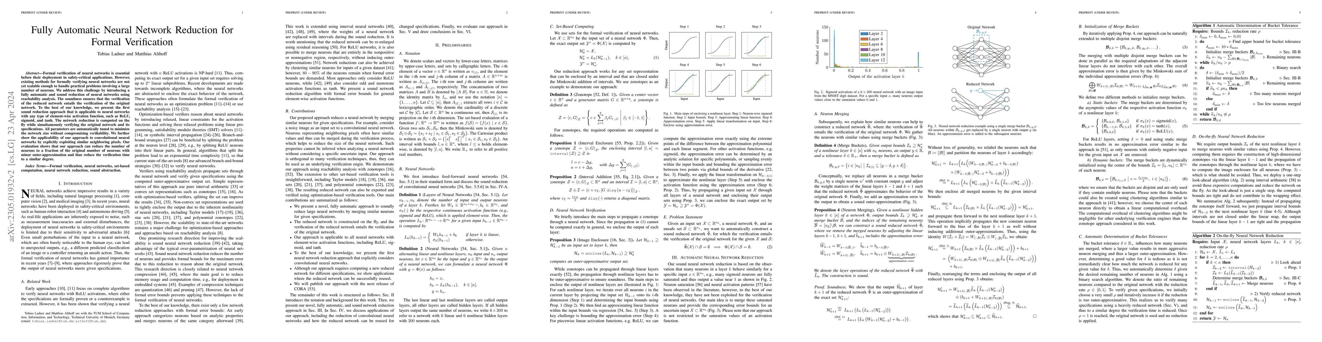 Thumbnail for Fully Automatic Neural Network Reduction for Formal Verification