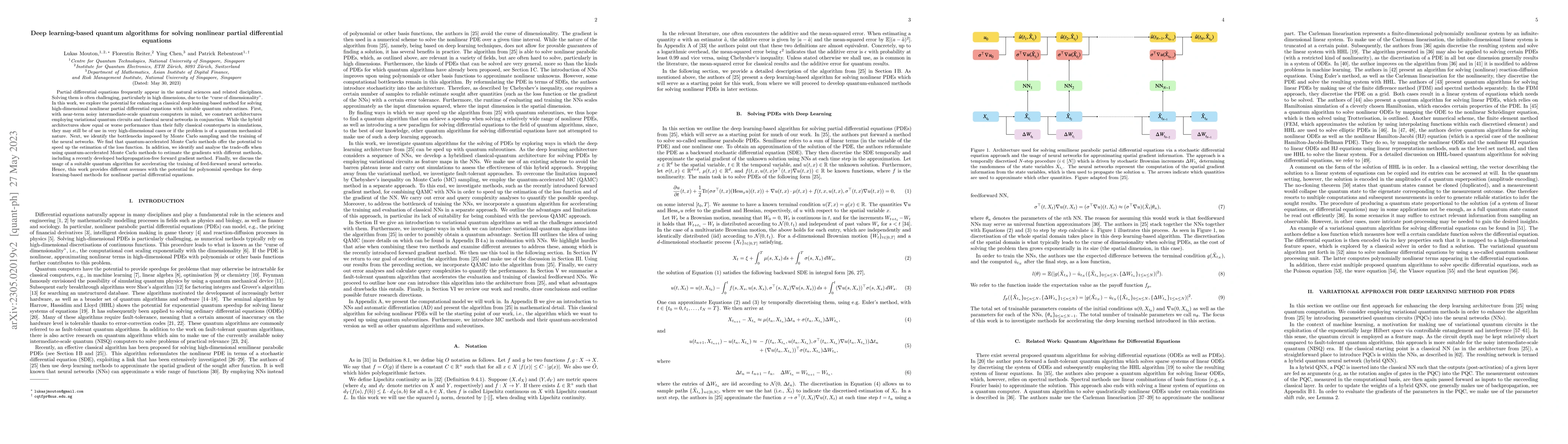 Thumbnail for Deep learning-based quantum algorithms for solving nonlinear partial
  differential equations