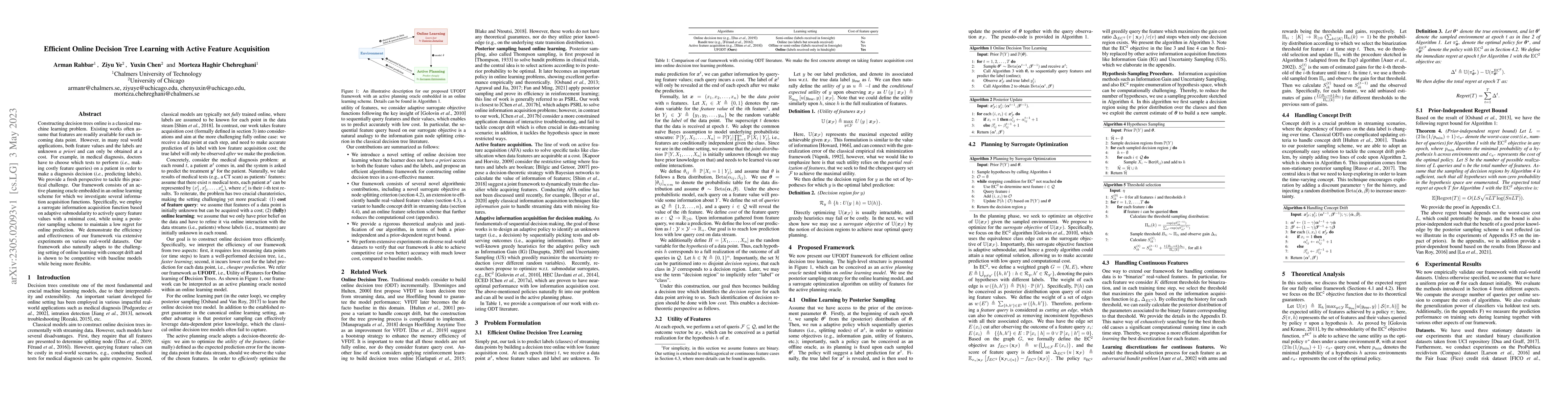Thumbnail for Efficient Online Decision Tree Learning with Active Feature Acquisition