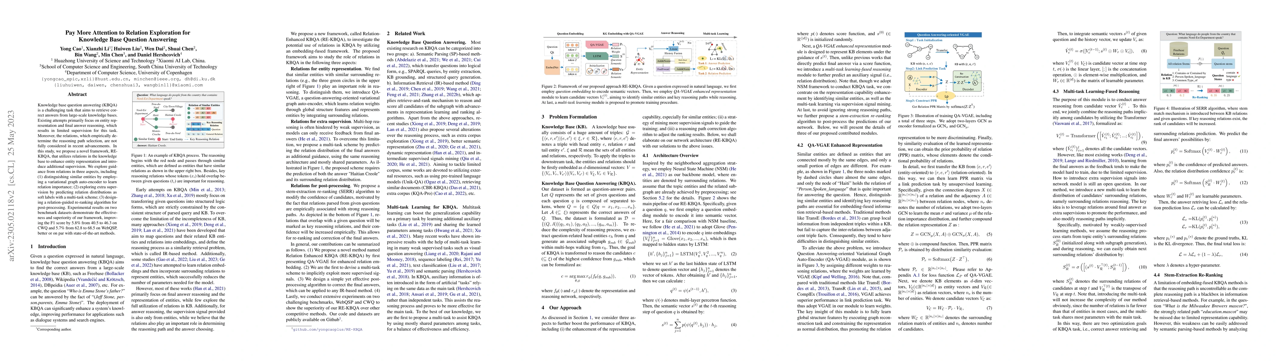 Thumbnail for Pay More Attention to Relation Exploration for Knowledge Base Question
  Answering