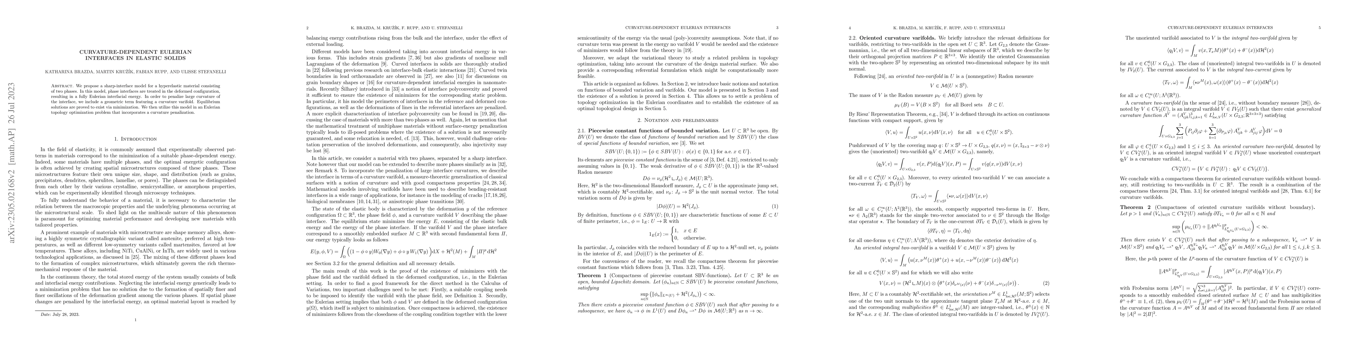 Thumbnail for Curvature-dependent Eulerian interfaces in elastic solids