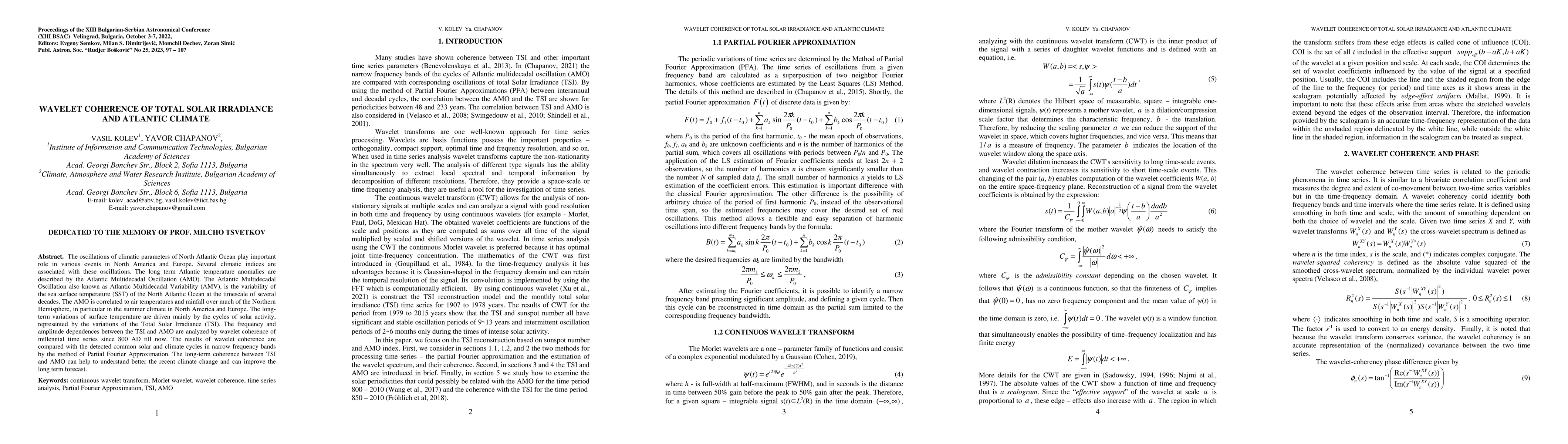 Thumbnail for Wavelet Coherence Of Total Solar Irradiance and Atlantic Climate