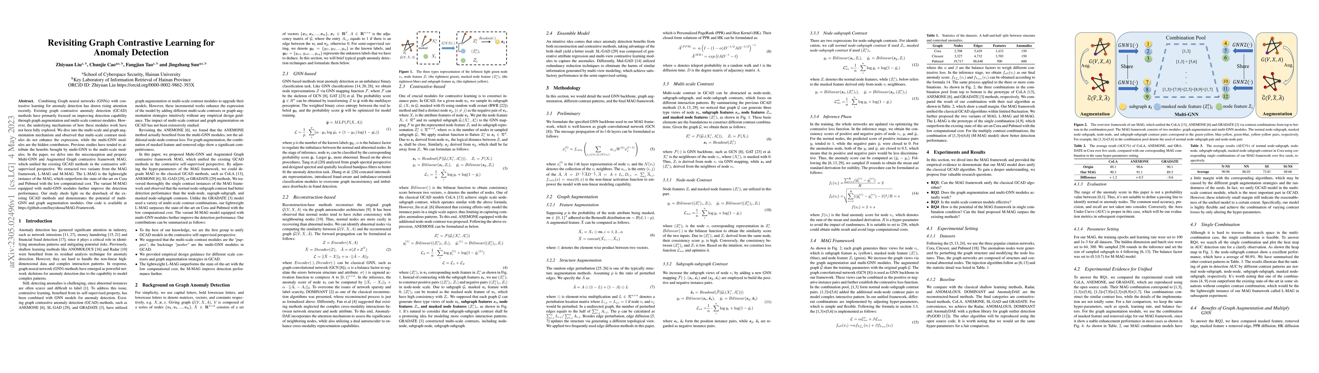 Thumbnail for Revisiting Graph Contrastive Learning for Anomaly Detection