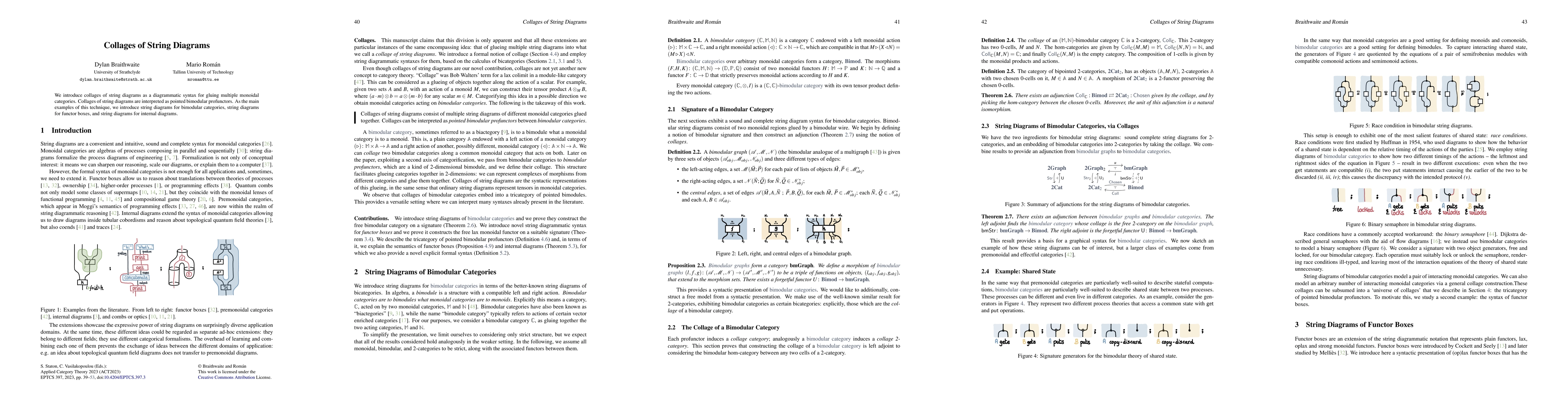 Thumbnail for Collages of String Diagrams