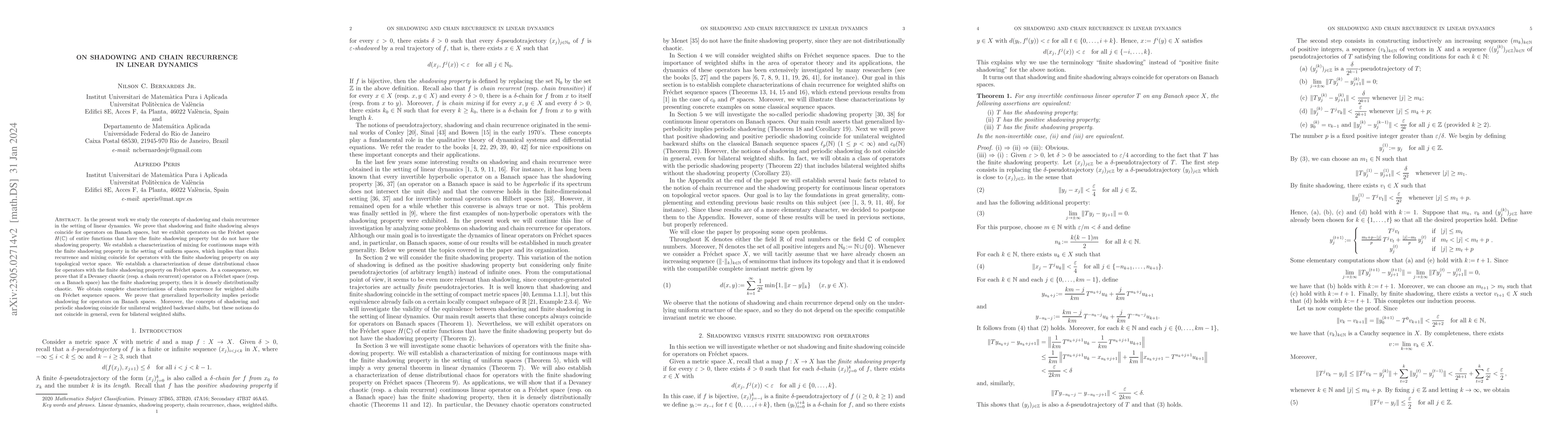 Thumbnail for On Shadowing and Chain Recurrence in Linear Dynamics