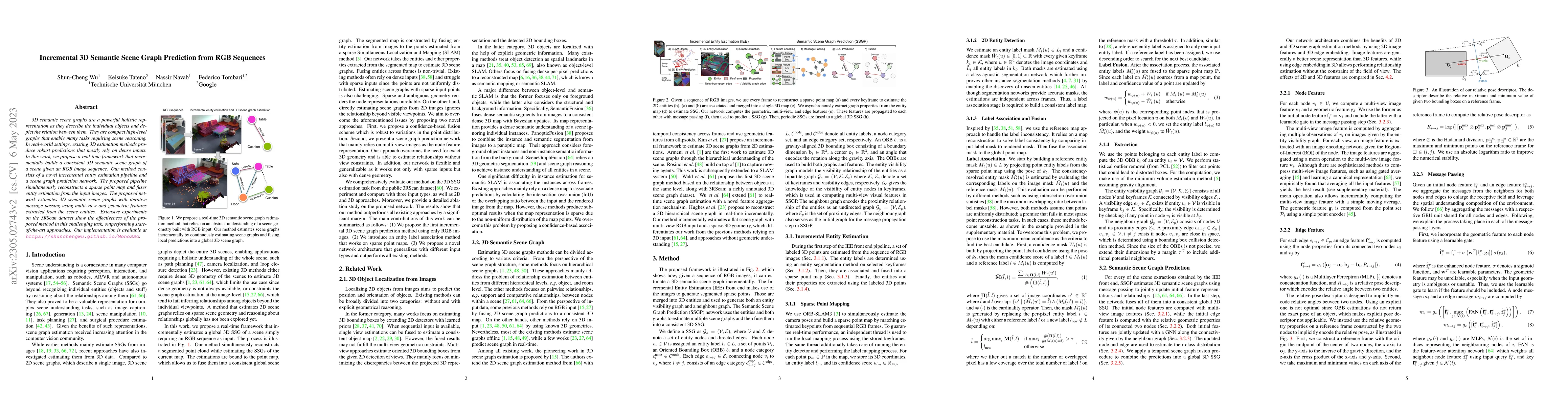 Thumbnail for Incremental 3D Semantic Scene Graph Prediction from RGB Sequences