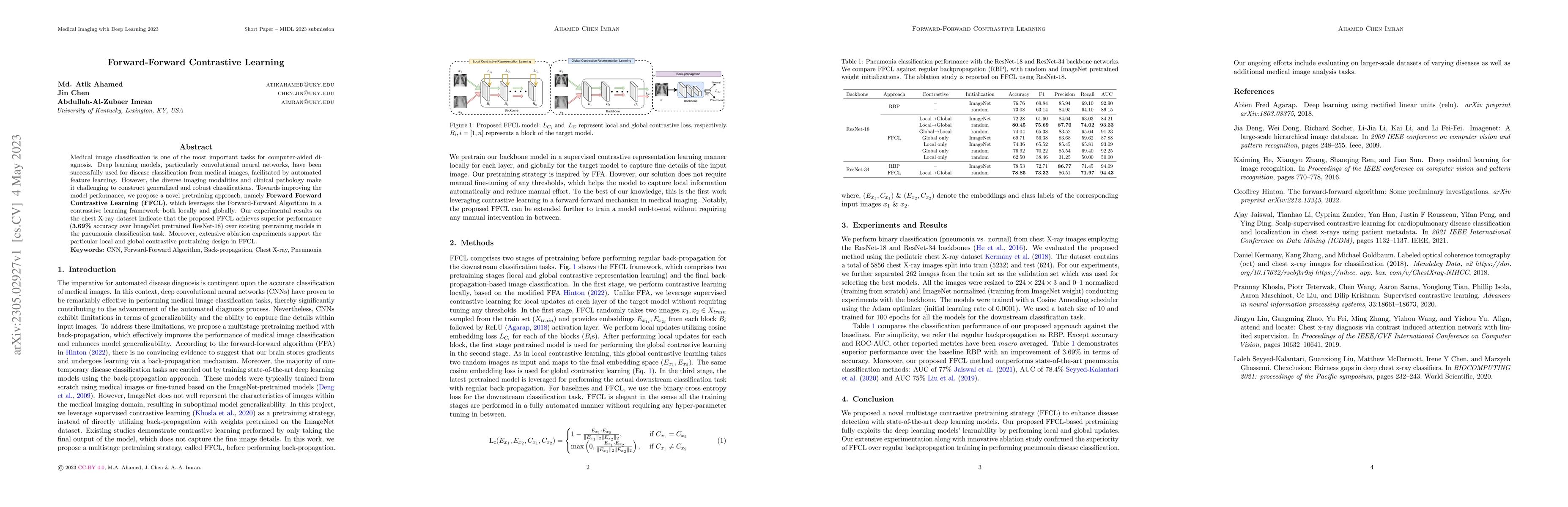 Thumbnail for Forward-Forward Contrastive Learning