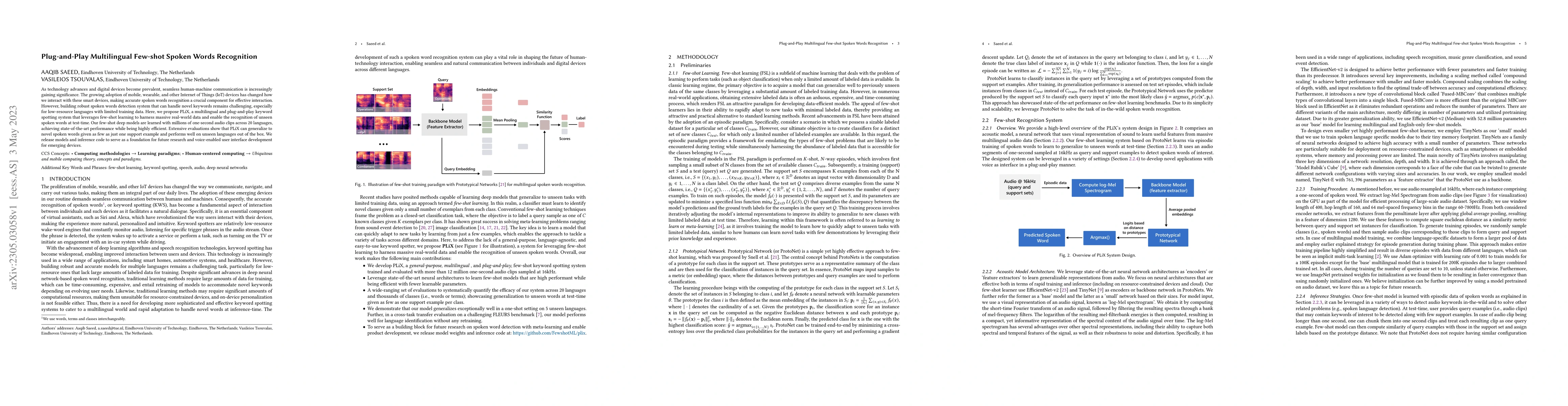 Thumbnail for Plug-and-Play Multilingual Few-shot Spoken Words Recognition