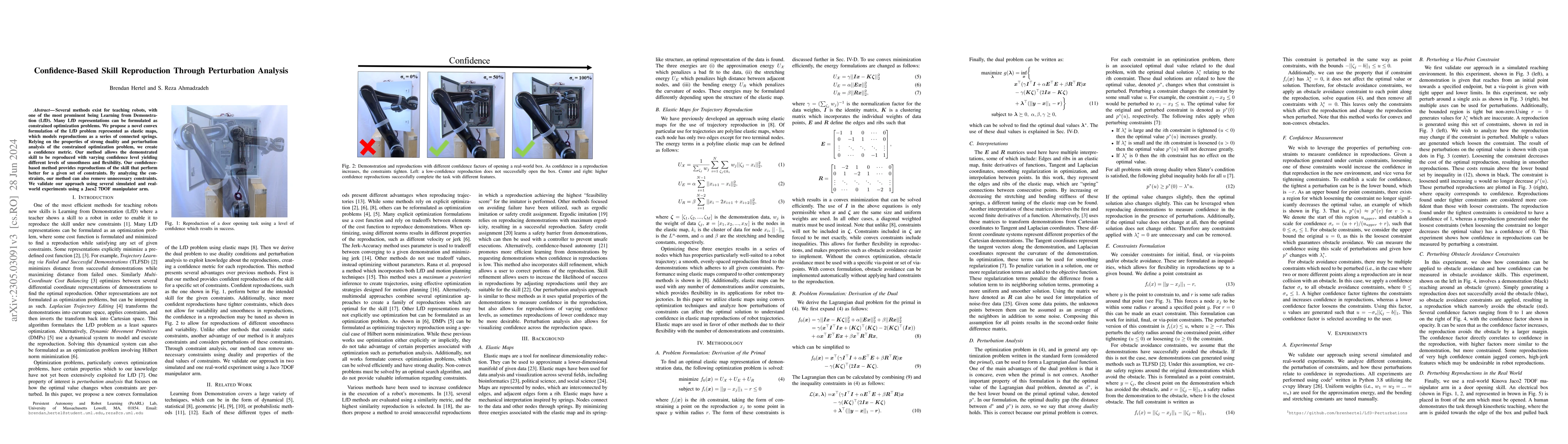 Thumbnail for Confidence-Based Skill Reproduction Through Perturbation Analysis