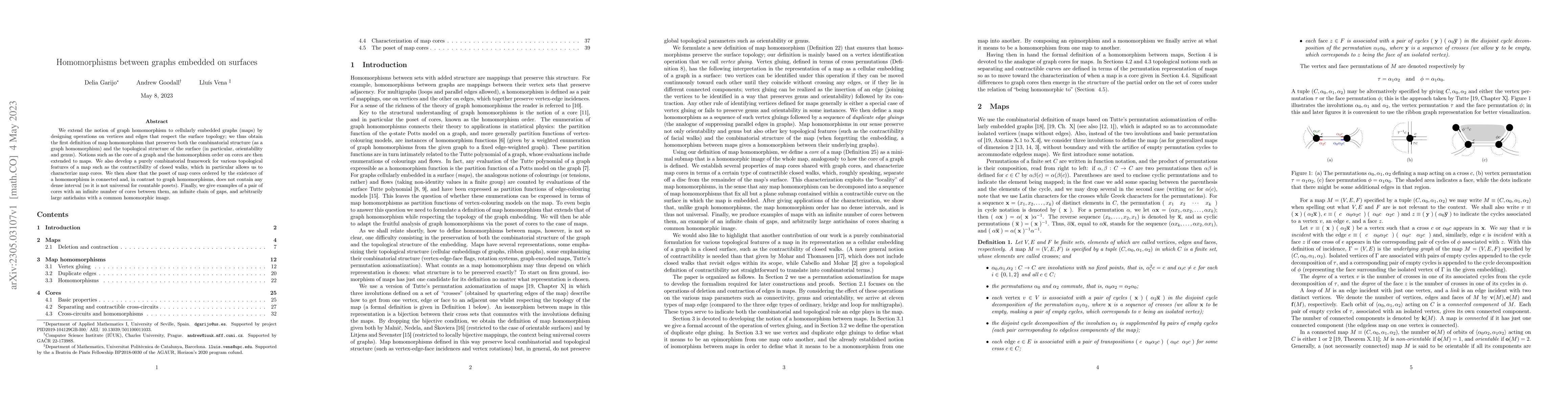 Thumbnail for Homomorphisms between graphs embedded on surfaces