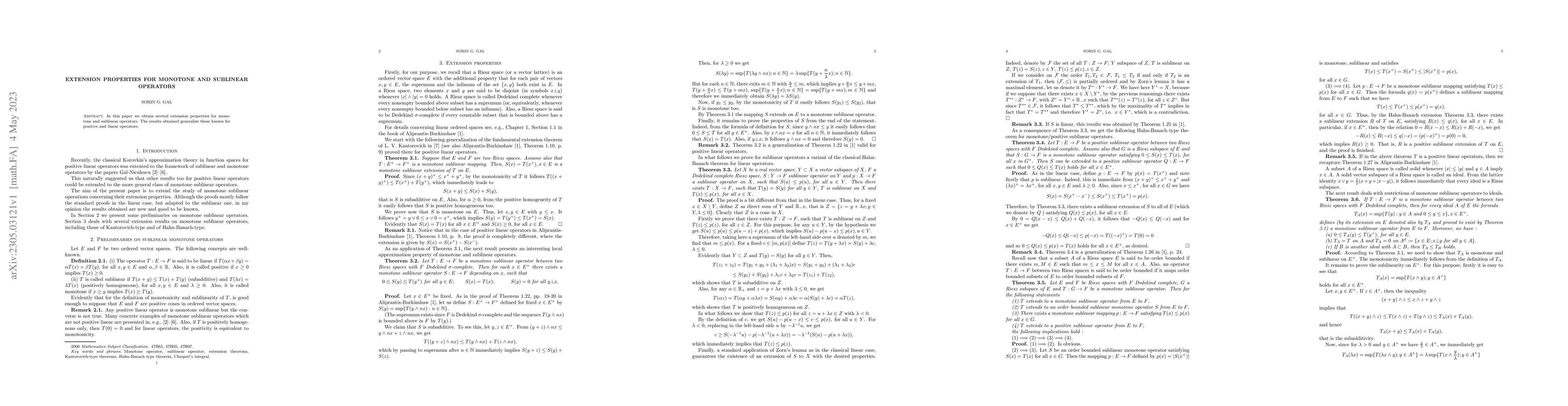 Thumbnail for Extension properties for monotone and sublinear operators