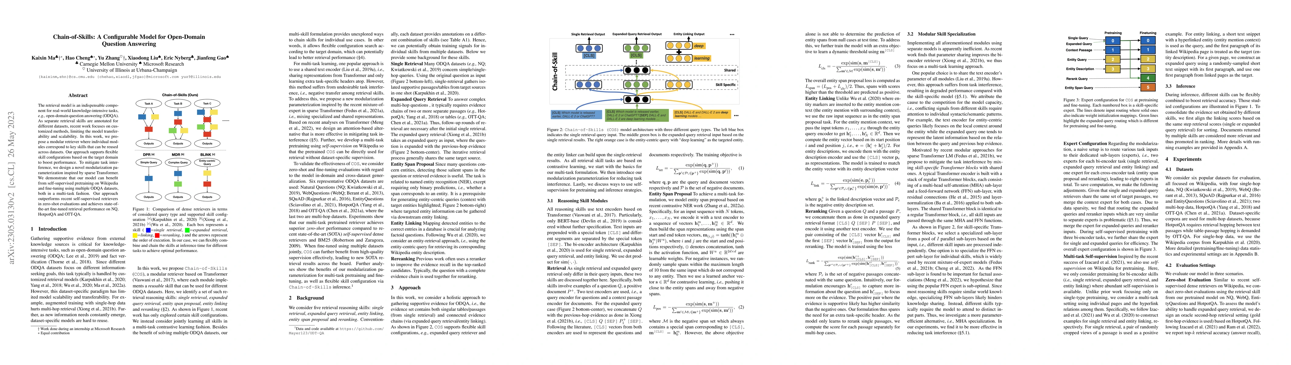 Thumbnail for Chain-of-Skills: A Configurable Model for Open-domain Question Answering