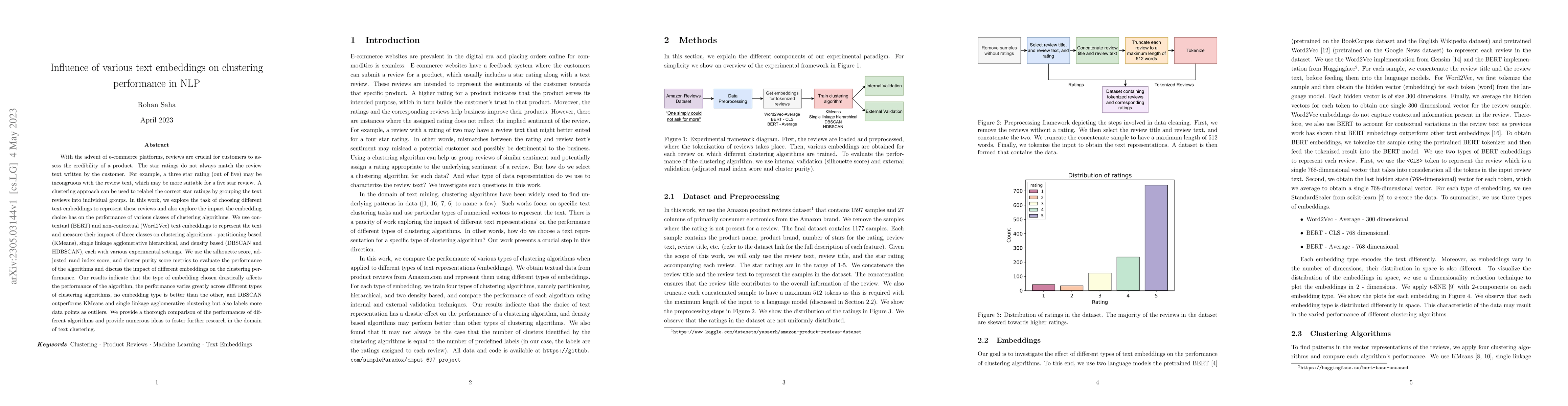 Thumbnail for Influence of various text embeddings on clustering performance in NLP