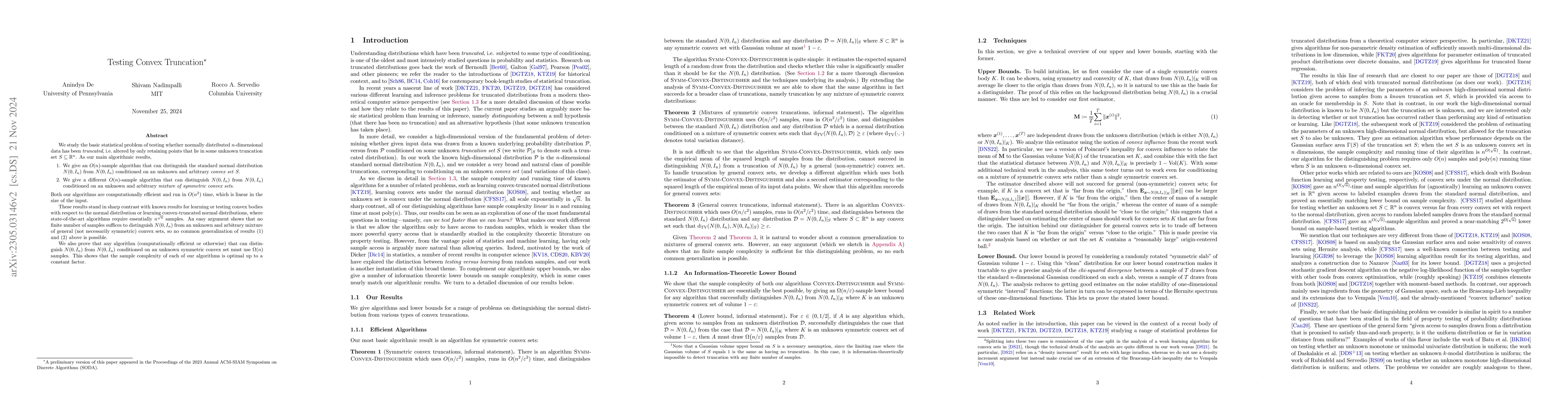 Thumbnail for Testing Convex Truncation