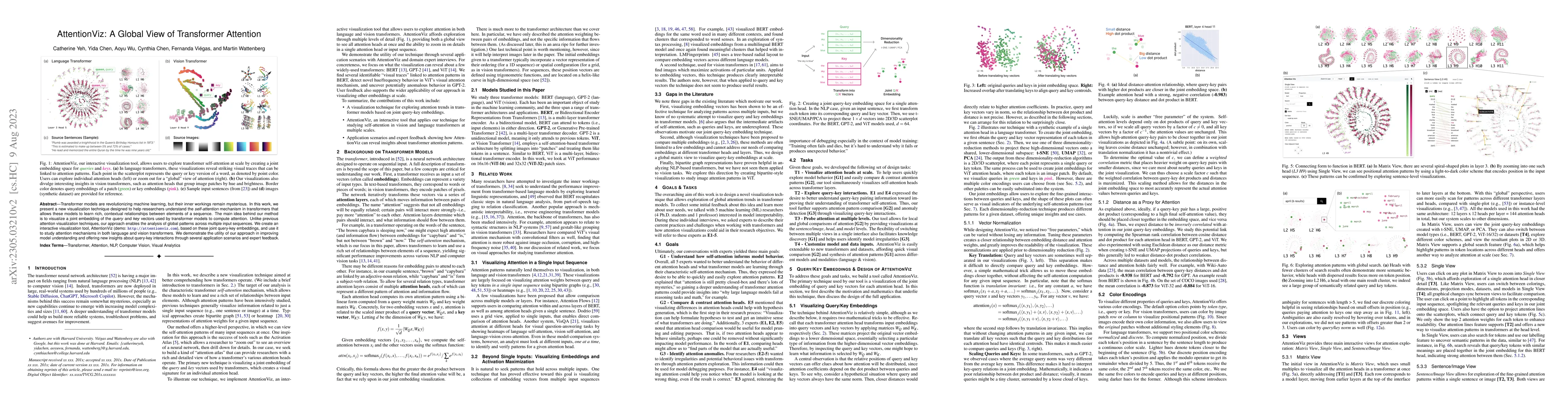 Thumbnail for AttentionViz: A Global View of Transformer Attention