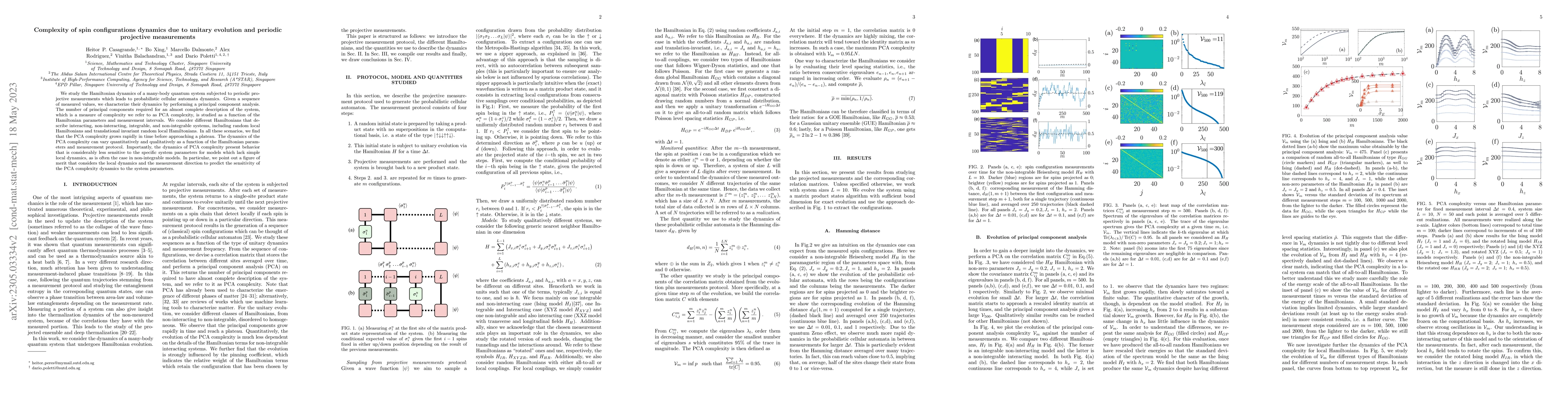 Thumbnail for Complexity of spin configurations dynamics due to unitary evolution and
  periodic projective measurements