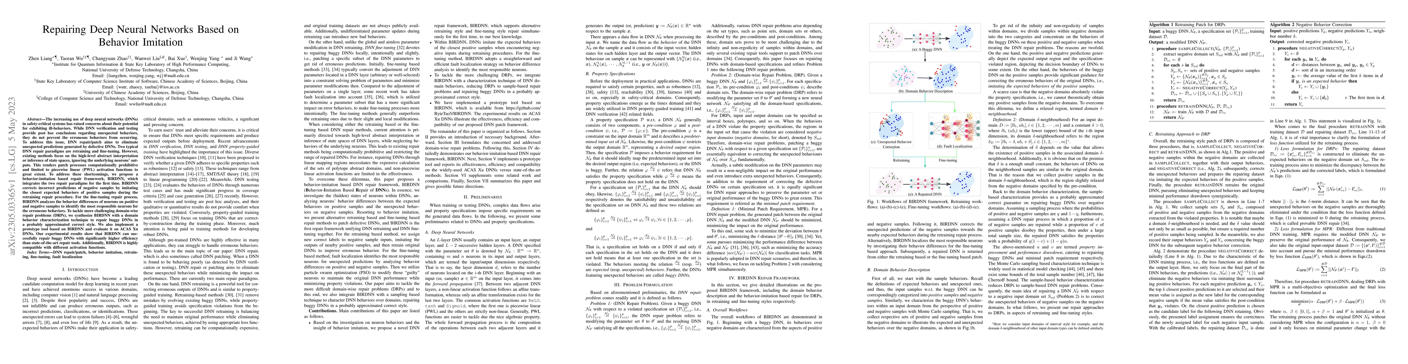 Thumbnail for Repairing Deep Neural Networks Based on Behavior Imitation