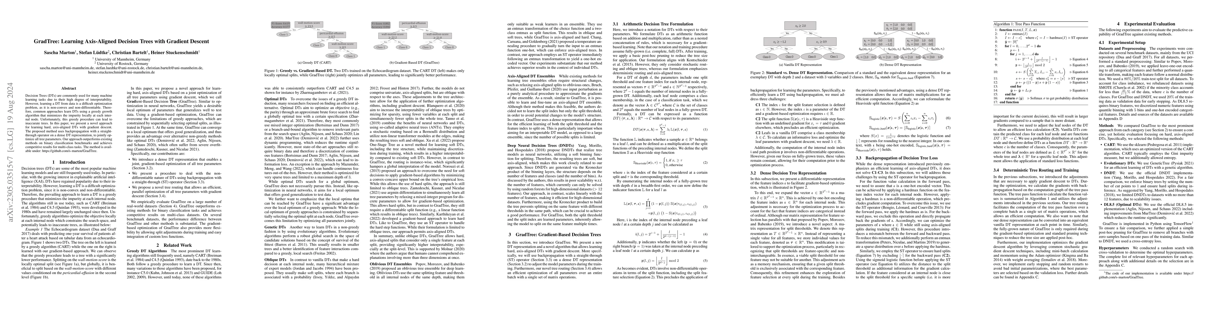 Thumbnail for GradTree: Learning Axis-Aligned Decision Trees with Gradient Descent