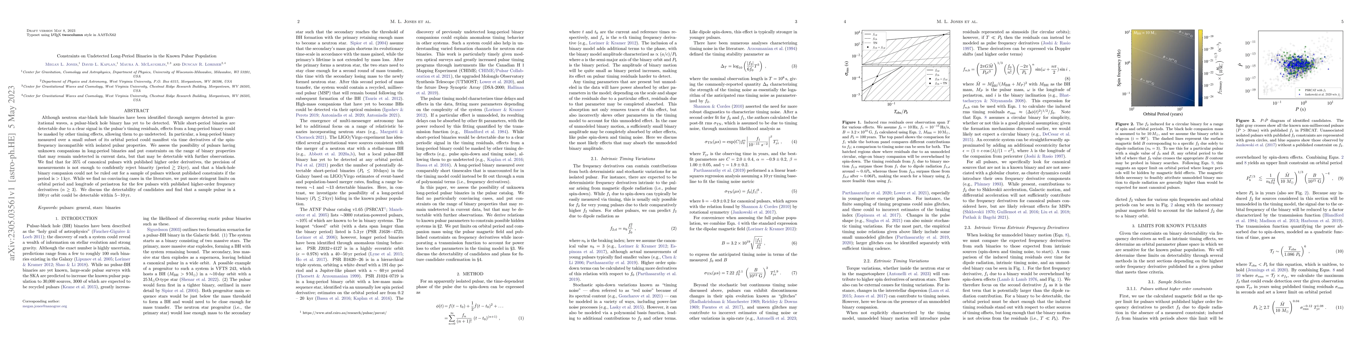 Thumbnail for Constraints on Undetected Long-Period Binaries in the Known Pulsar
  Population