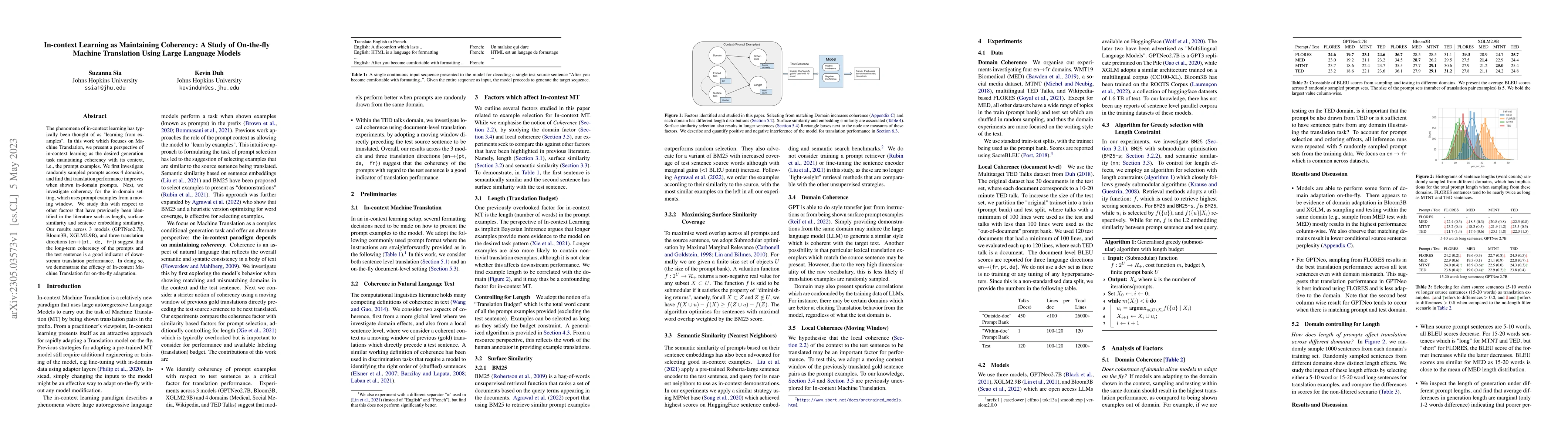 Thumbnail for In-context Learning as Maintaining Coherency: A Study of On-the-fly
  Machine Translation Using Large Language Models