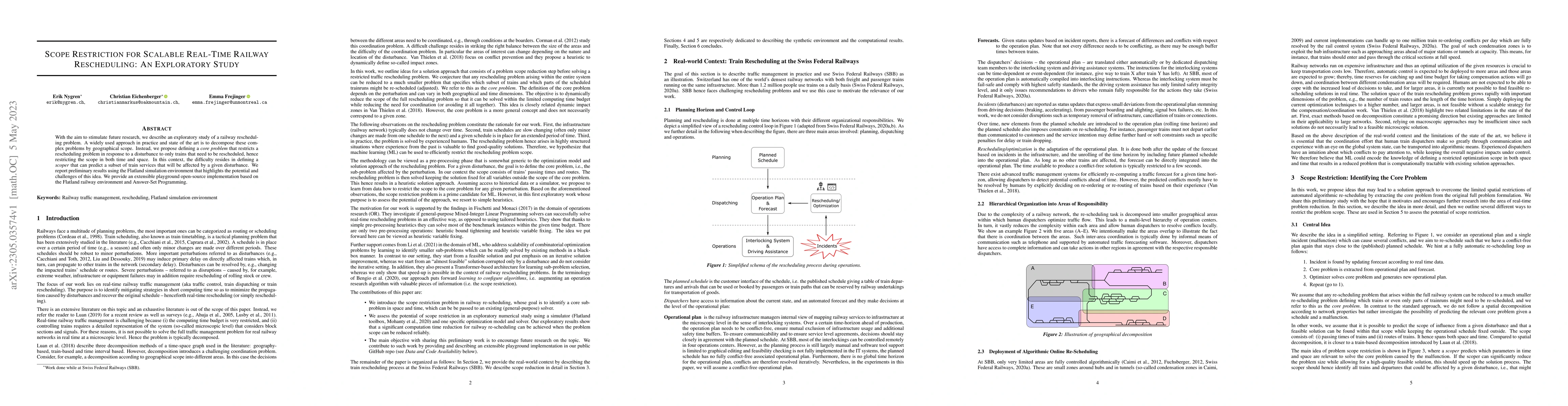 Thumbnail for Scope Restriction for Scalable Real-Time Railway Rescheduling: An
  Exploratory Study
