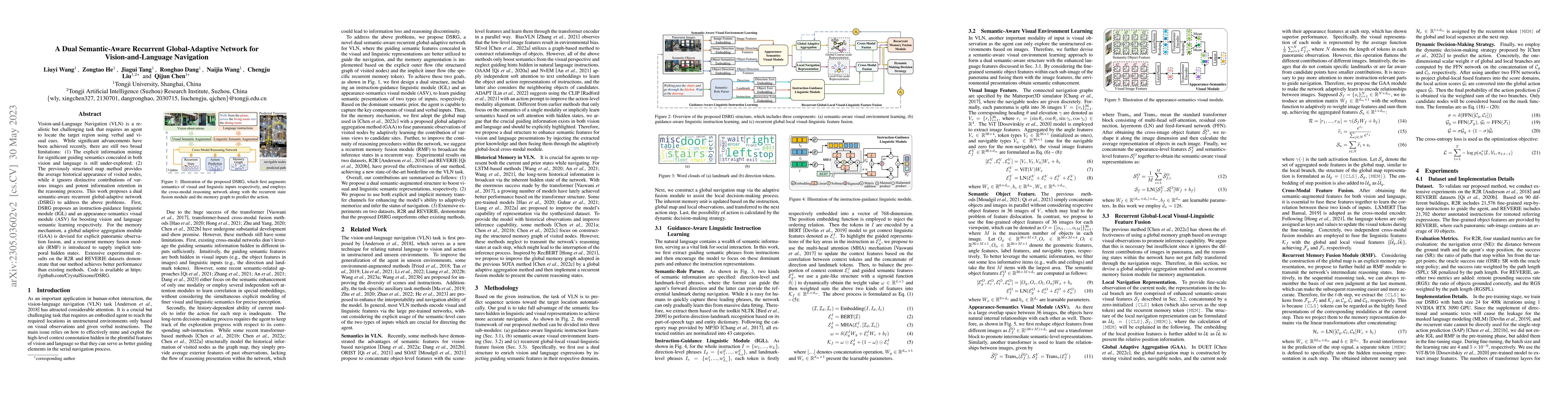 Thumbnail for A Dual Semantic-Aware Recurrent Global-Adaptive Network For
  Vision-and-Language Navigation