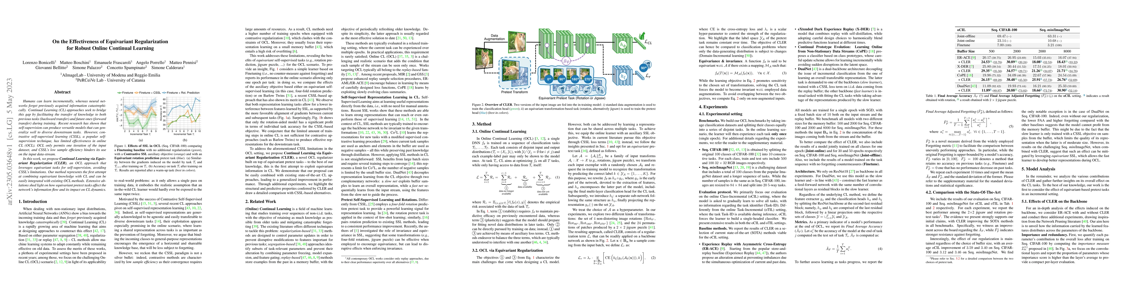 Thumbnail for On the Effectiveness of Equivariant Regularization for Robust Online
  Continual Learning