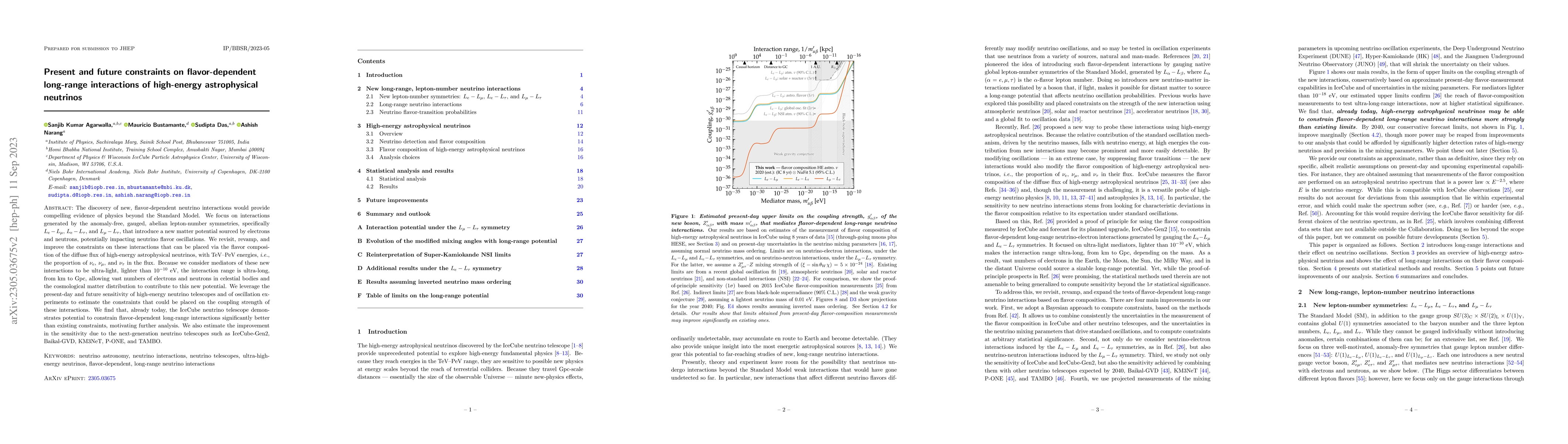 Thumbnail for Present and future constraints on flavor-dependent long-range
  interactions of high-energy astrophysical neutrinos