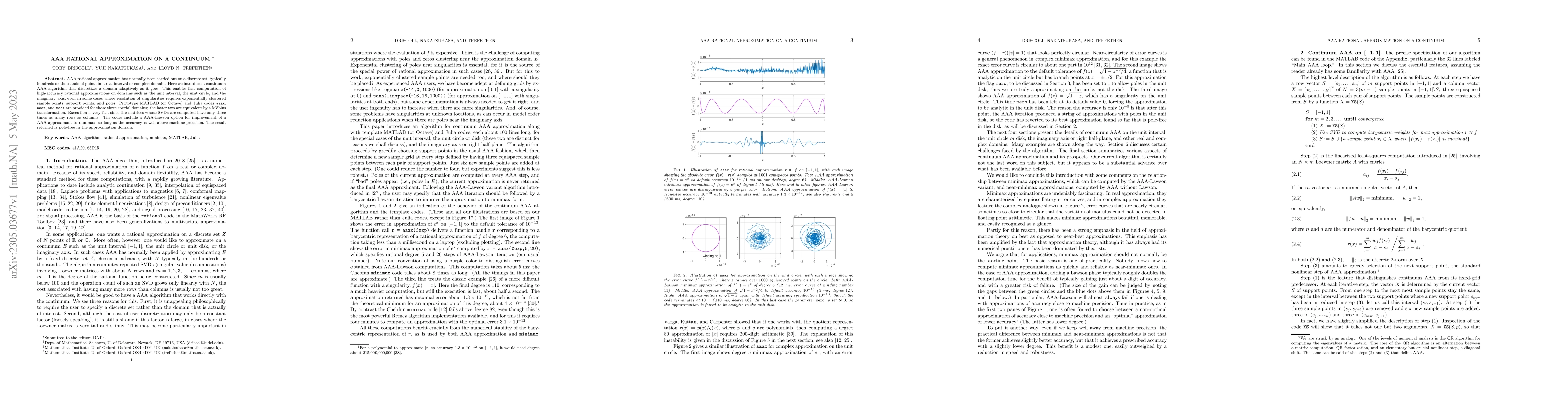 Thumbnail for AAA rational approximation on a continuum