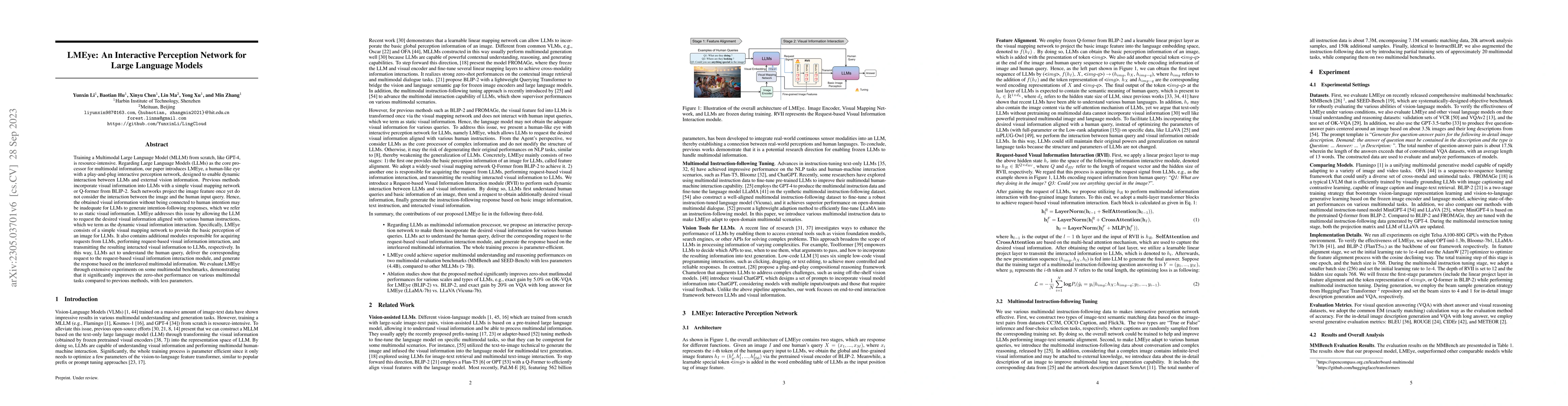 Thumbnail for LMEye: An Interactive Perception Network for Large Language Models