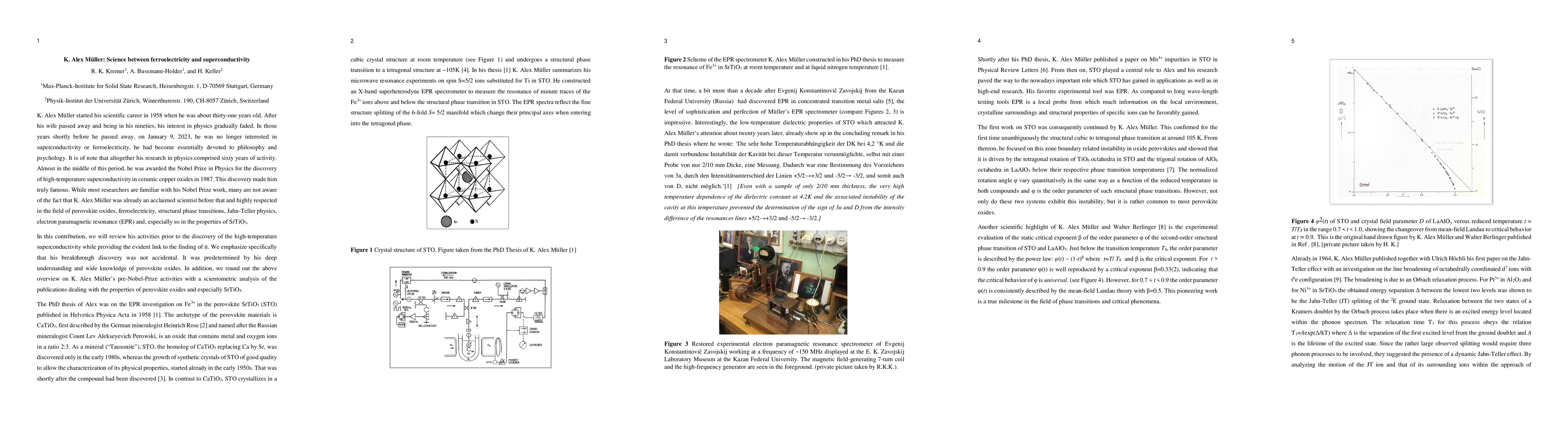 Thumbnail for K. Alex M\"uller: Science between ferroelectricity and superconductivity